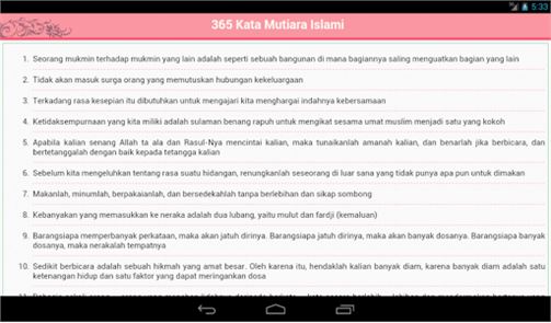 365 Kata Mutiara Islam image
