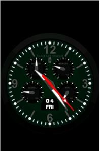 Fondo de pantalla imagen Reloj Militar