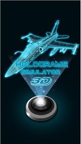 3D imagem Holograma Simulado