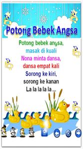 Indonesian children song image