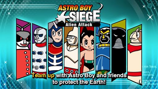 Astro Boy Siege: imagem Alien Attack