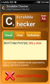 Scrabble Checker image