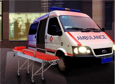 Ambulancia Aparcamiento imagen ampliada 3D