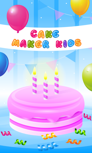 Cake Maker Kids - Cooking Game image