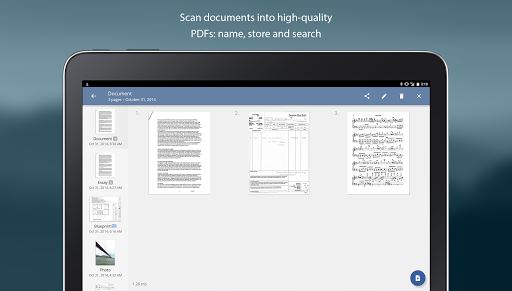TurboScan: PDF scanner image