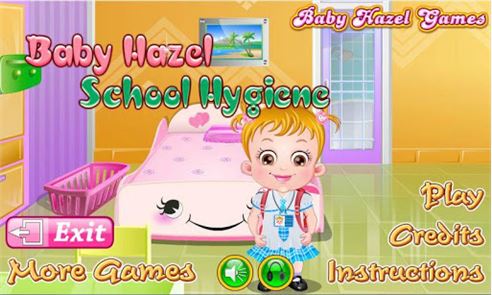 imagem Bebê Hazel Higiene Escolar