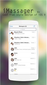 Messenger iOS 9 style image
