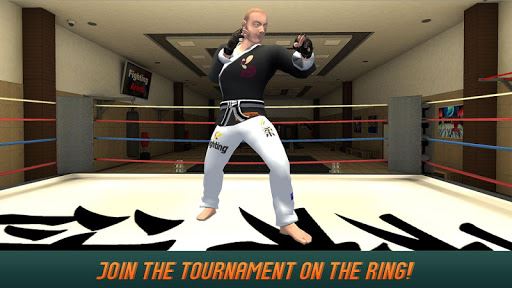 La lucha contra el karate tigre 3D - 2 imagen