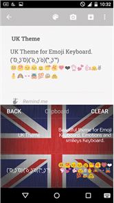 🇬🇧la imagen del teclado Emoji temático Reino Unido