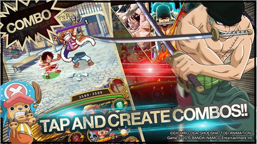 LINHA: imagem TreasureCruise ONE PIECE