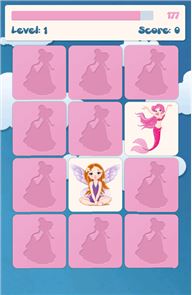 Princess memory game for kids image