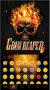 la imagen del teclado Emoji ReaperKika Grim