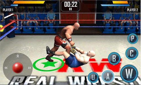 imagen 3D real de lucha