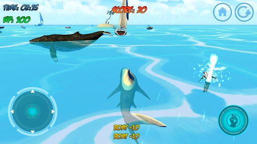 imagen Ataque de tiburón simulador 3D