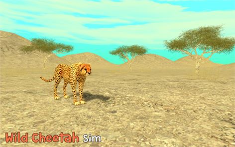 Wild Cheetah Sim 3D image