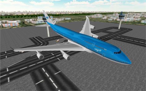 Simulador de voo: Fly Plane imagem 3D