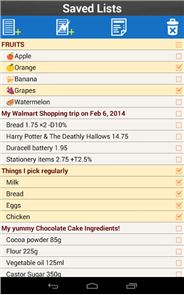 Shopping List for Grocery image