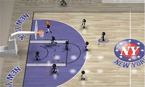 stickman imagen Baloncesto