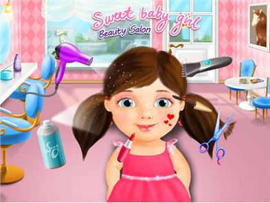 imagem Bebê Sweet Girl Beauty Salon