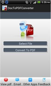 Doc imagem Converter PDF para