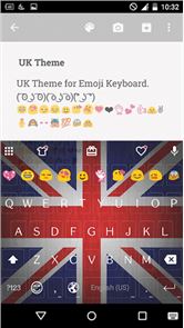 🇬🇧la imagen del teclado Emoji temático Reino Unido