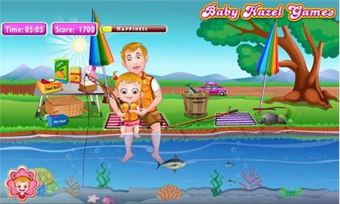 Baby Hazel Fishing Time image