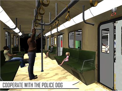 Police Dog Subway Criminals image