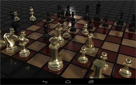 3D imagem Jogo de xadrez