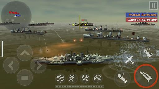 WARSHIP BATTLE:3D World War II image