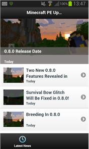 Update News - Minecraft PE image