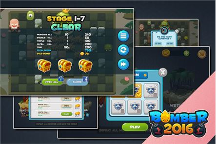 Bombardeo 2016 - imagen del juego Bomba