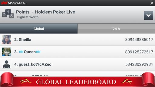 Texas HoldEm Poker FREE - Live image