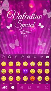 Butterfly Emoji Theme for Kika image