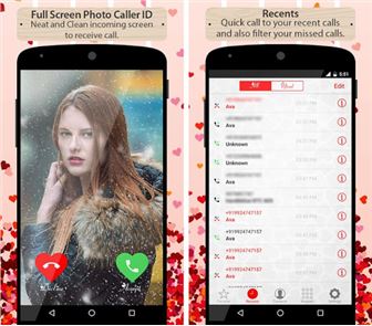 Love CallerScreen Dialer Theme image