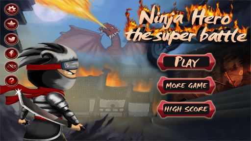 herói Ninja - A imagem Super Batalha