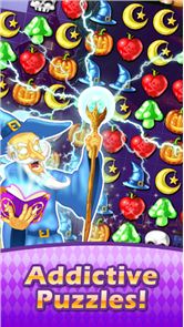 bruxa puzzle - Combine 3 imagem do jogo