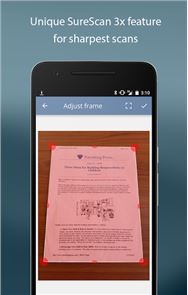 Turboscan: imagem do scanner PDF