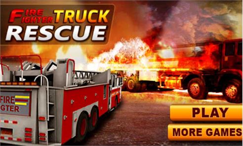 Firefighter Truck Simulator 3D image
