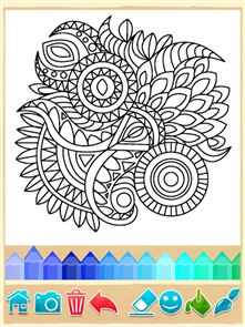 Mandala Coloring Pages image