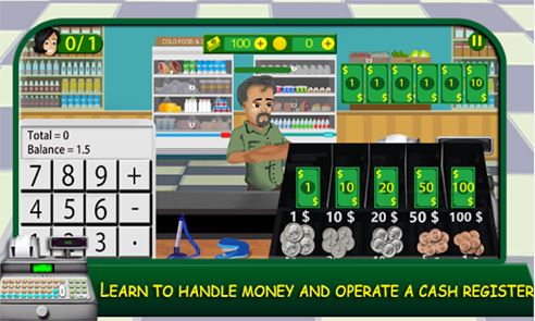 Supermarket Cash Register Sim image