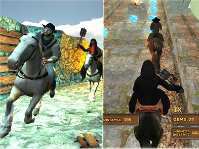 Templo do Cavalo Run imagem 3D