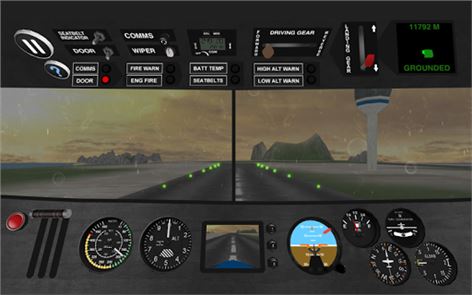 Avião Piloto Simulator imagem 3D