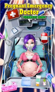 imagen Doctor de emergencia embarazada