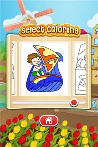 Kids Games free coloring image