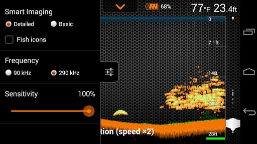 Deeper - imagem Fishfinder inteligente