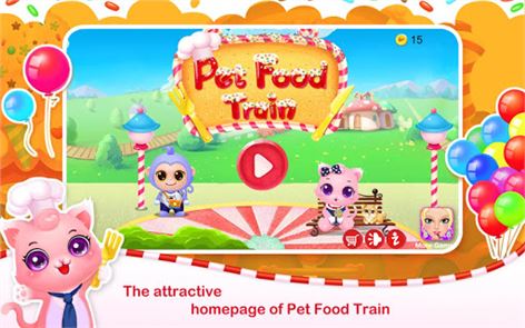 Pet Food Train image