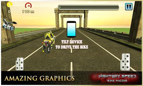 Highway Speed Motorbike Racing image