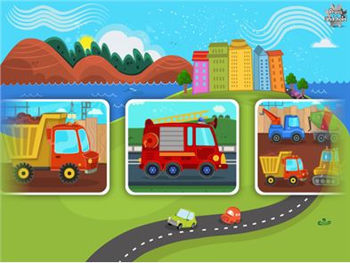 Cars & Trucks Puzzle for Kids image