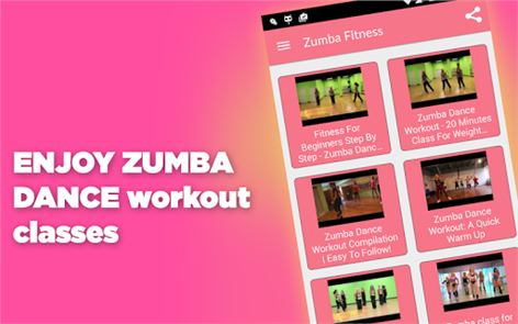 Zumba dance workout fitness image