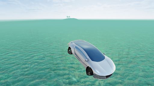 imagen del coche simulador submarino volar
